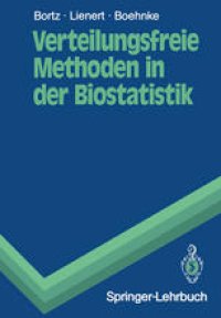 cover of the book Verteilungsfreie Methoden in der Biostatistik