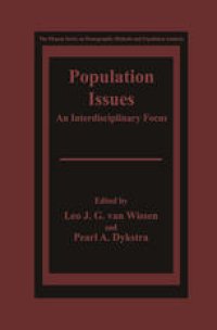 cover of the book Population Issues: An Interdisciplinary Focus