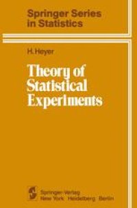 cover of the book Theory of Statistical Experiments