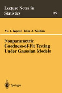 cover of the book Nonparametric Goodness-of-Fit Testing Under Gaussian Models