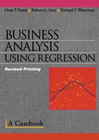 cover of the book Business analysis using regression: a casebook