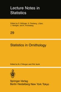 cover of the book Statistics in Ornithology