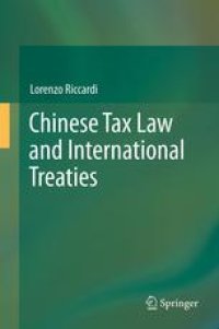 cover of the book Chinese Tax Law and International Treaties