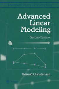 cover of the book Advanced Linear Modeling: Multivariate, Time Series, and Spatial Data; Nonparametric Regression and Response Surface Maximization