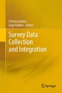 cover of the book Survey Data Collection and Integration