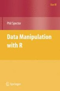 cover of the book Data Manipulation with R