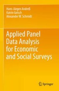 cover of the book Applied Panel Data Analysis for Economic and Social Surveys