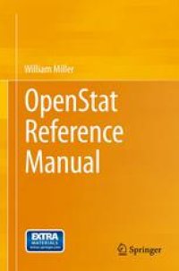 cover of the book OpenStat Reference Manual