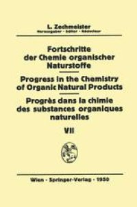 cover of the book Fortschritte der Chemie organischer Naturstoffe / Progress in the Chemistry of Organic Natural Products / Progres dans la Chimie des Substances Organiques Naturelles