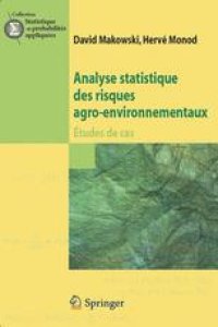 cover of the book Analyse statistique des risques agro-environnementaux: Etudes de cas