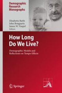 cover of the book How Long Do We Live?: Demographic Models and Reflections on Tempo Effects