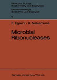 cover of the book Microbial Ribonucleases