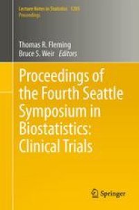 cover of the book Proceedings of the Fourth Seattle Symposium in Biostatistics: Clinical Trials