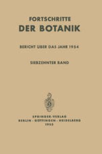 cover of the book Bericht uber das Jahr 1954