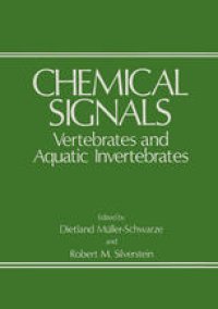 cover of the book Chemical Signals: Vertebrates and Aquatic Invertebrates