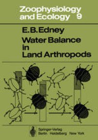 cover of the book Water Balance in Land Arthropods