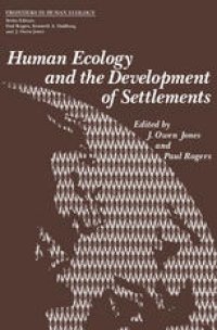 cover of the book Human Ecology and the Development of Settlements