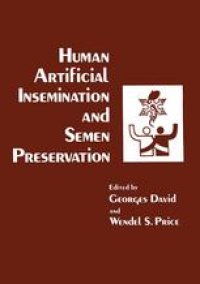 cover of the book Human Artificial Insemination and Semen Preservation