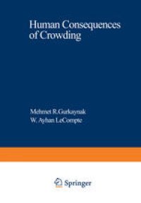 cover of the book Human Consequences of Crowding