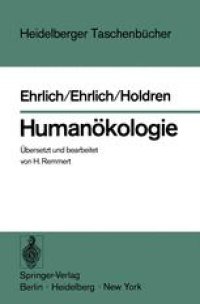 cover of the book Humanokologie: Der Mensch im Zentrum einer neuen Wissenschaft