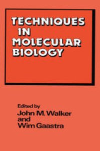 cover of the book Techniques in Molecular Biology