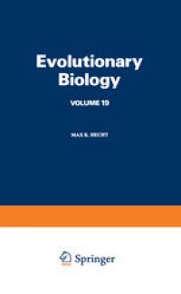 cover of the book Evolutionary Biology: Volume 19