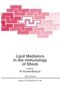 cover of the book Lipid Mediators in the Immunology of Shock