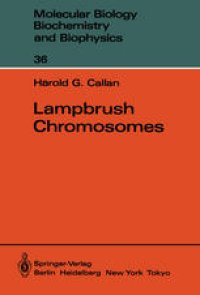 cover of the book Lampbrush Chromosomes