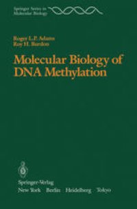 cover of the book Molecular Biology of DNA Methylation