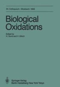 cover of the book Biological Oxidations