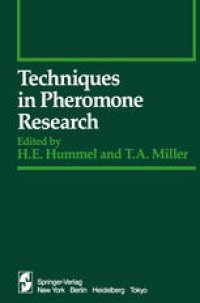 cover of the book Techniques in Pheromone Research