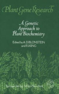 cover of the book A Genetic Approach to Plant Biochemistry