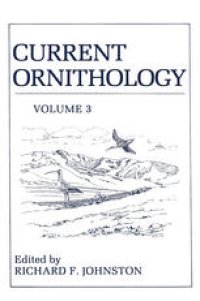 cover of the book Current Ornithology: Volume 3