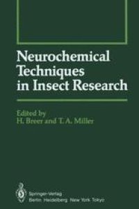 cover of the book Neurochemical Techniques in Insect Research