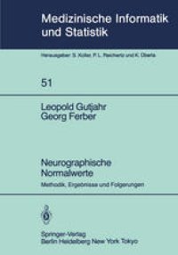 cover of the book Neurographische Normalwerte: Methodik, Ergebnisse und Folgerungen