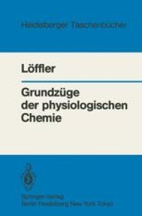 cover of the book Grundzuge der Physiologischen Chemie