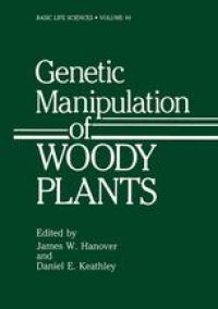 cover of the book Genetic Manipulation of Woody Plants