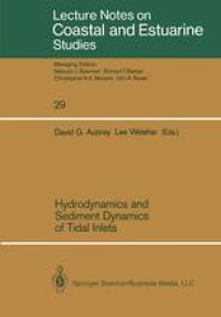 cover of the book Hydrodynamics and Sediment Dynamics of Tidal Inlets