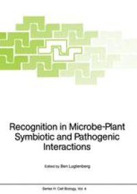 cover of the book Recognition in Microbe-Plant Symbiotic and Pathogenic Interactions