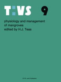 cover of the book Physiology and management of mangroves