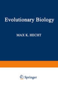 cover of the book Evolutionary Biology: Volume 21