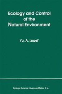 cover of the book Ecology and Control of the Natural Environment