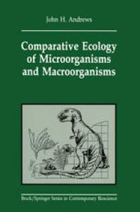 cover of the book Comparative Ecology of Microorganisms and Macroorganisms