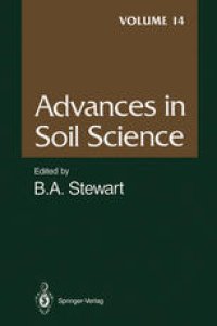 cover of the book Advances in Soil Science
