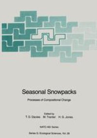 cover of the book Seasonal Snowpacks: Processes of Compositional Change