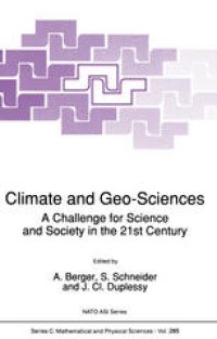 cover of the book Climate and Geo-Sciences: A Challenge for Science and Society in the 21st Century