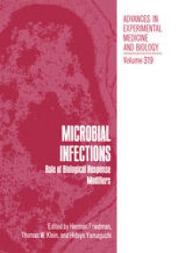 cover of the book Microbial Infections: Role of Biological Response Modifiers