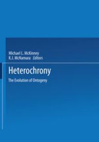 cover of the book Heterochrony: The Evolution of Ontogeny