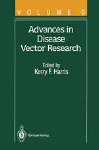 cover of the book Advances in Disease Vector Research