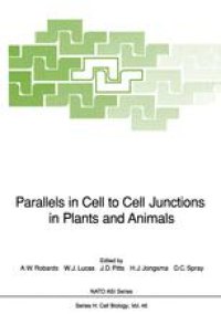 cover of the book Parallels in Cell to Cell Junctions in Plants and Animals